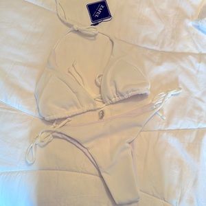 WHITE ZAFUL BIKINI